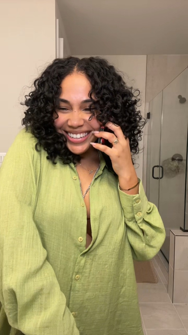 It’s wash day and the curls did not disappoint, ok? I always feel like I look so janky while I’m waiting for my curls to dry but once I fluff that thang out- whew!! I be feelin myself a little bit. Not gonna lie 😌🤭 I used Kerastase, LoveUrCurls  @Pattern Beauty and Moroccan Oil for these curls today ❤️🫶🏽 #washday #curlscheck #curls 

#LTKselfcare #LTKBeauty