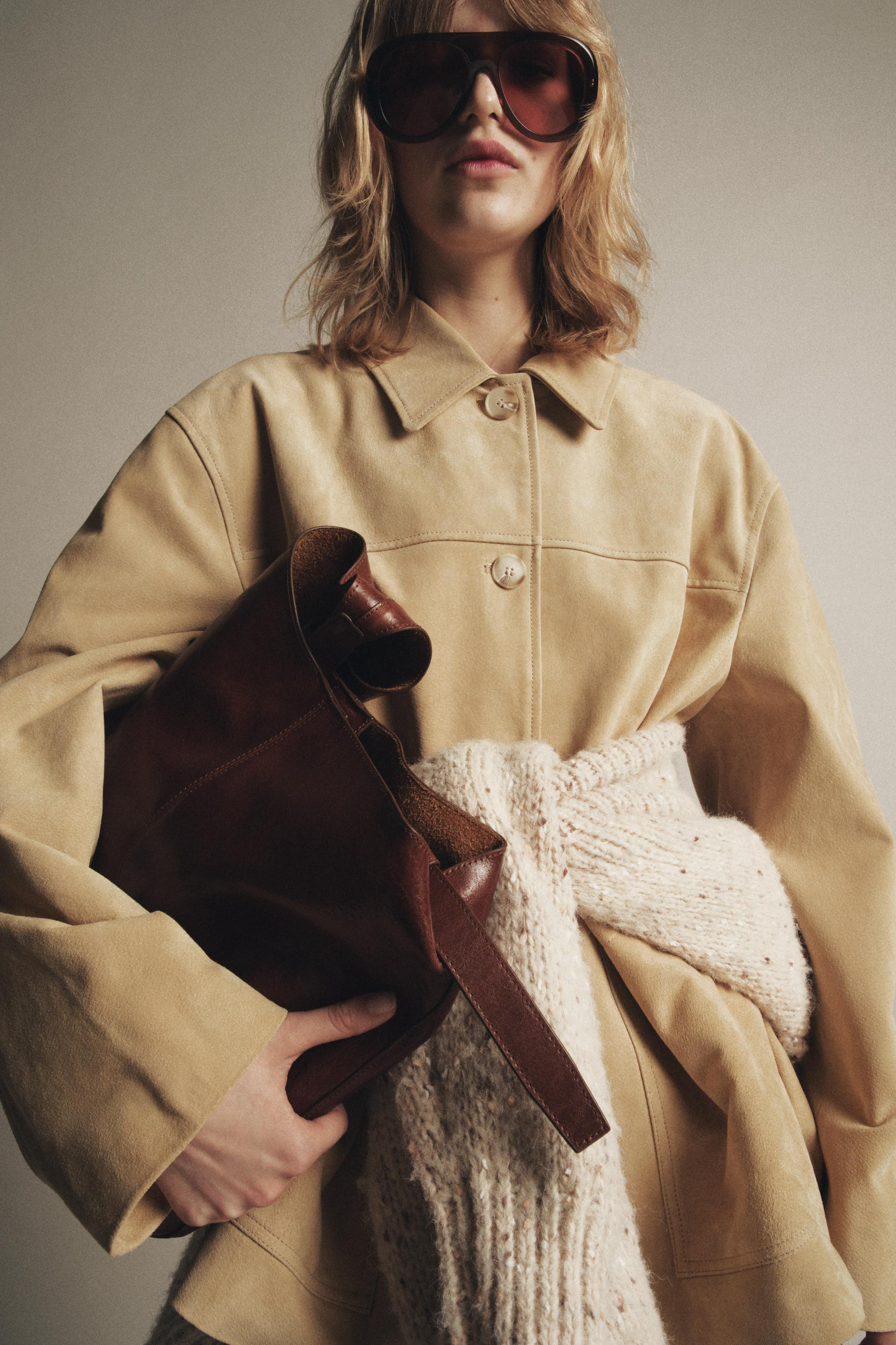 SUEDE LEATHER JACKET ZW COLLECTION LIMITED EDITION | Zara UK