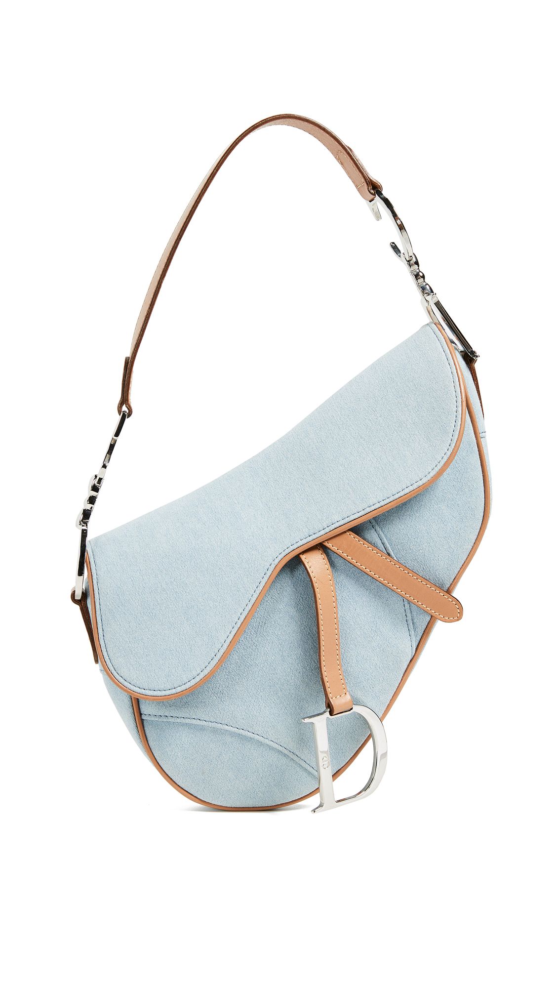 What Goes Around Comes Around Dior Denim Saddle Bag | Shopbop