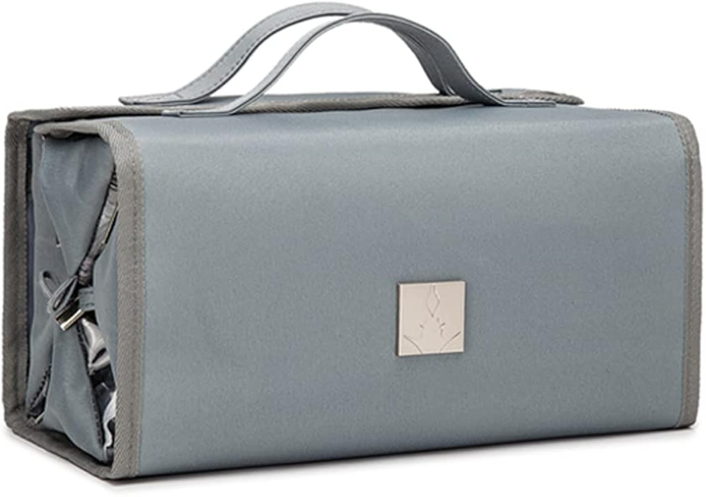 Roll Up Makeup Bag, Travel Toiletry Bag for Women with 4 Clear TSA Approved Pouches, Hanging Trav... | Amazon (US)