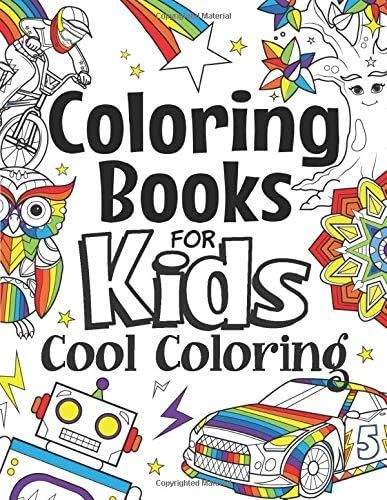 Coloring Books For Kids Cool Coloring: For Girls & Boys Aged 6-12: Cool Coloring Pages & Inspiration | Amazon (US)