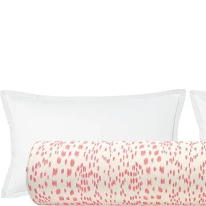 Brunschwig & Fils Les Touches // Petal Bolster | Roll Pillow | Abstract Linen Print | Bedroom Dec... | Etsy (Global)