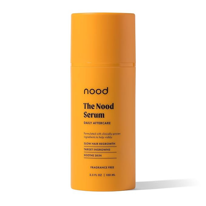 Nood NEW Serum — Slows Hair Regrowth, Shave Less — After Shave Oil Treats & Prevents Ingrown ... | Amazon (US)