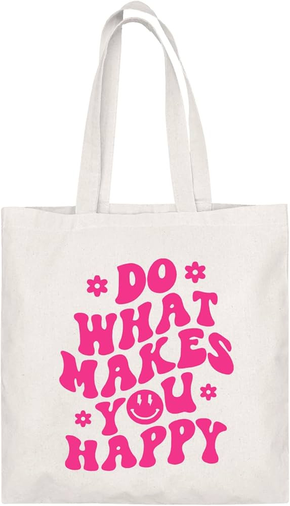 Haukea Canvas Tote Bag for Women Aesthetic Cute Tote Bags Inspirational Gifts for Women Beach Bag... | Amazon (US)