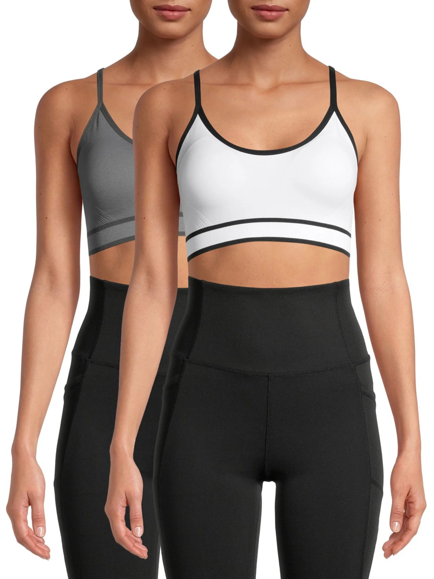 Avia Low Support Cami Sports Bra, 2-pack | Walmart (US)