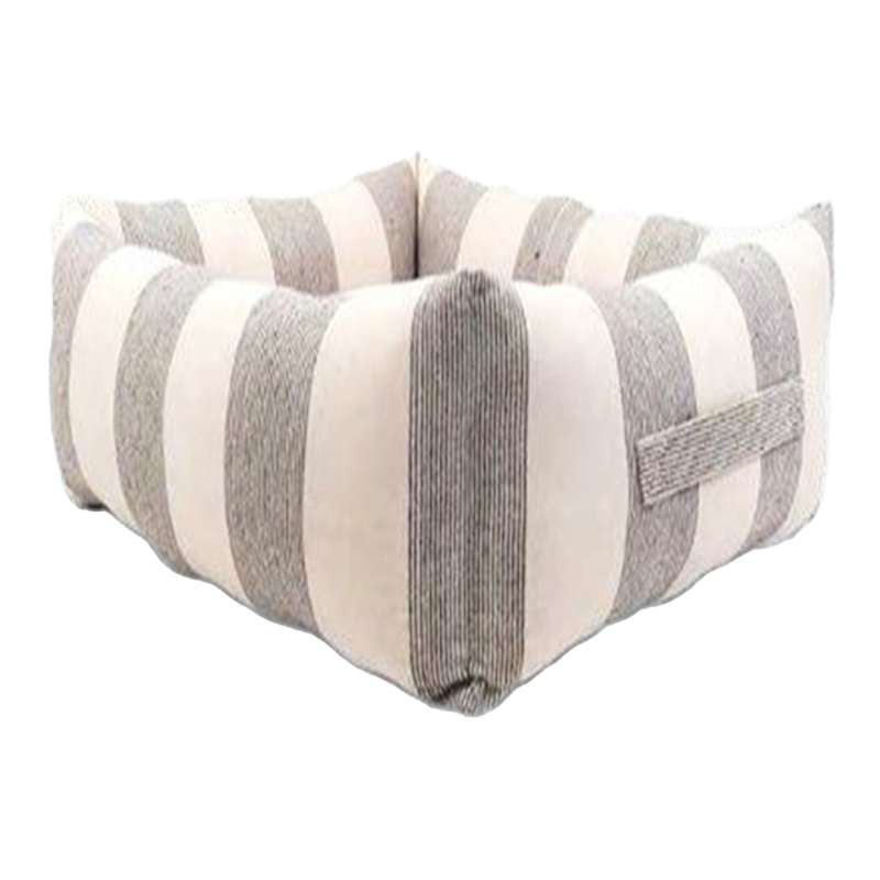 Cuddler Sofa Bed 1 stripe 22x26X8 | At Home