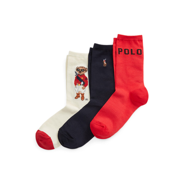 Polo Bear Crew Sock 3-Pack | Ralph Lauren (UK)