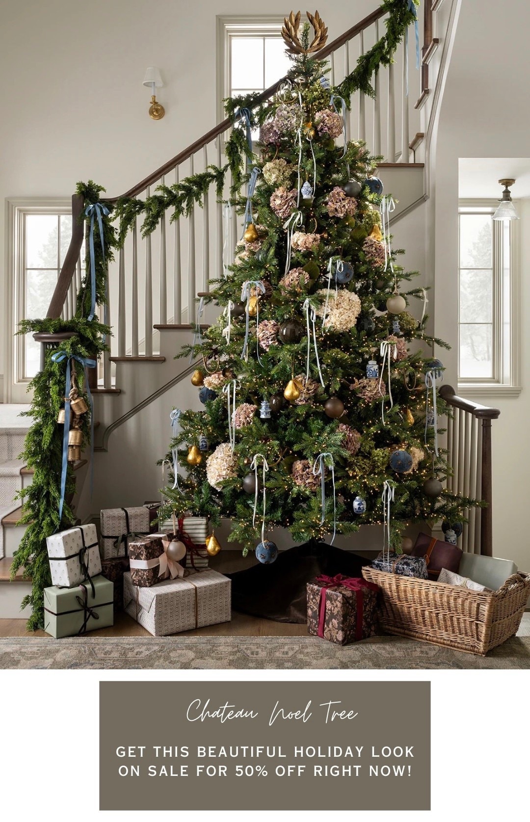 Get this beautiful Chateau Noel tree look for 50% off right now! 

#LTKSaleAlert #LTKHoliday #LTKHome
