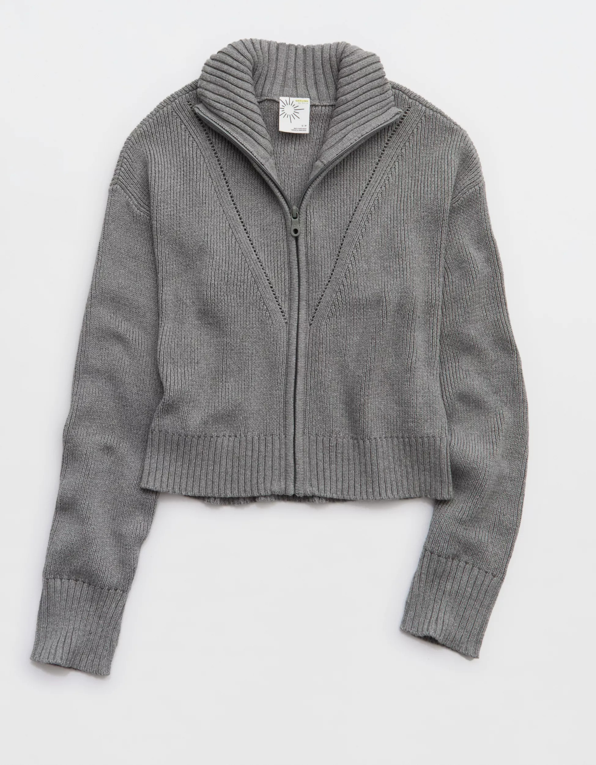 OFFLINE By Aerie Full Zip Sweater | Aerie