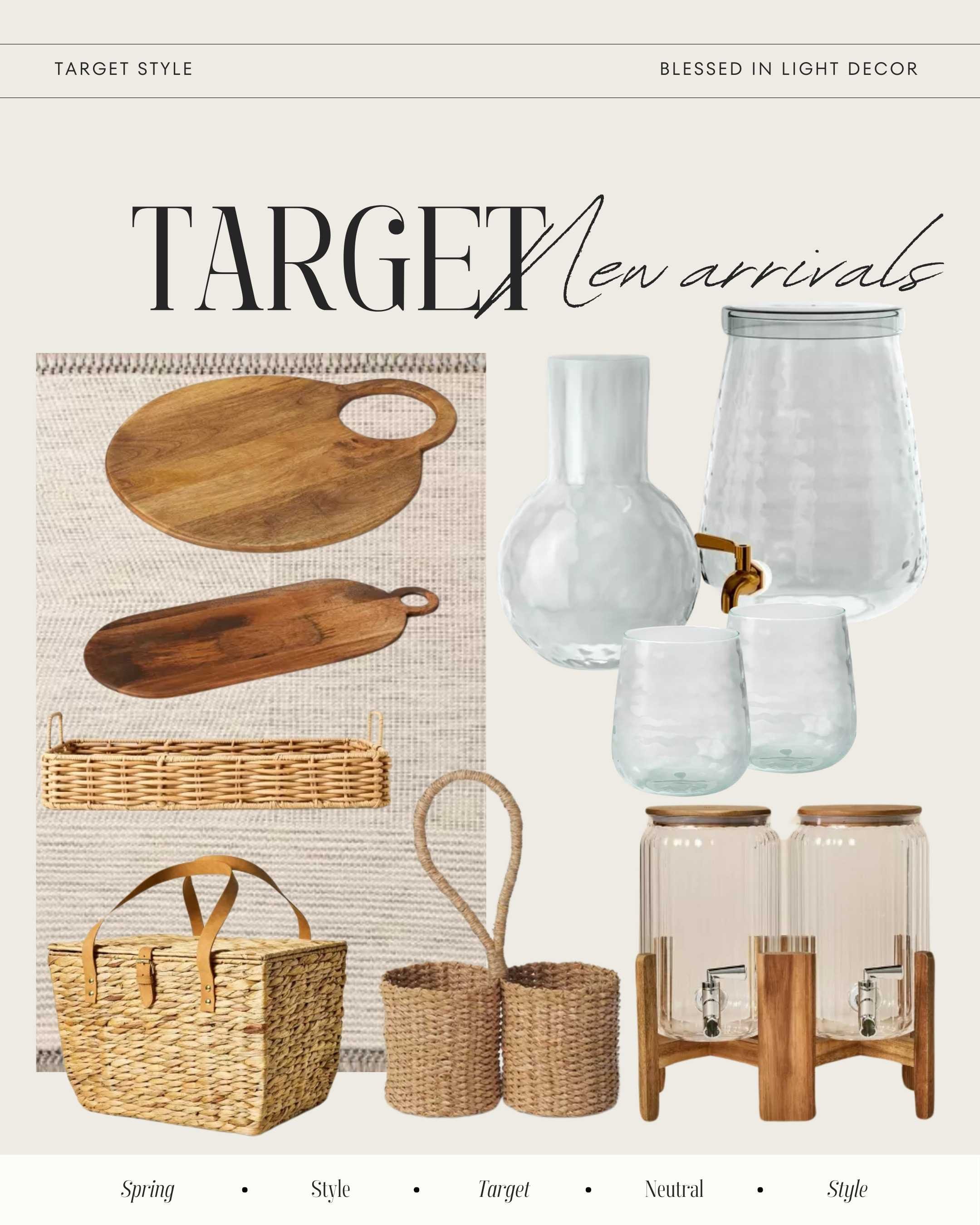 New on target!!!#spring2024 #target #targetstyle #targetfinds #targetclearance#targetdeals #targetcolletion #spring #neutralstyle #homesweethome #homedecorideas #vacay #newarrivals 

#LTKxTarget #LTKhome #LTKSeasonal
