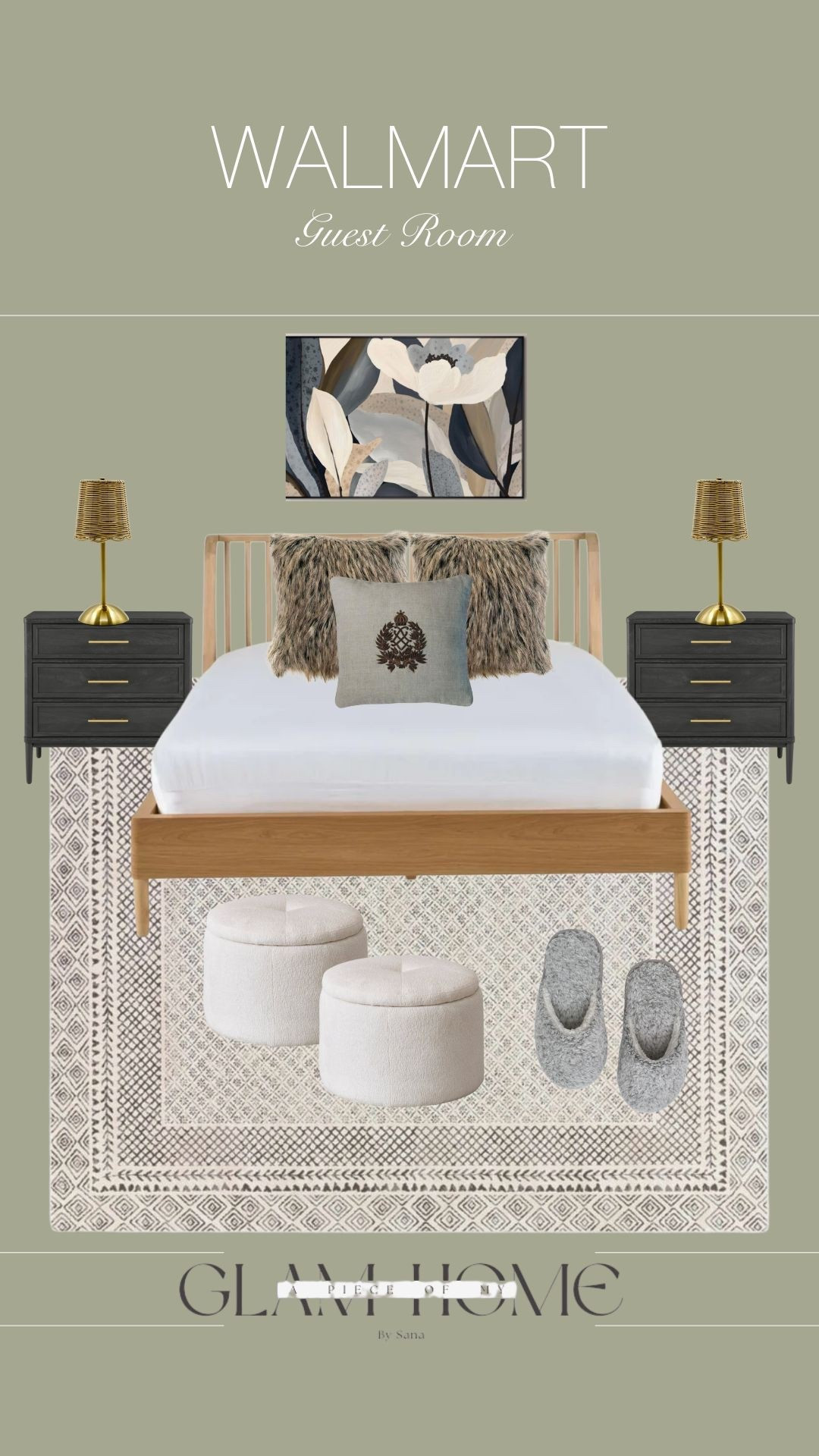 Walmart guest room vibes!

#LTKHome #LTKSaleAlert #LTKStyleTip