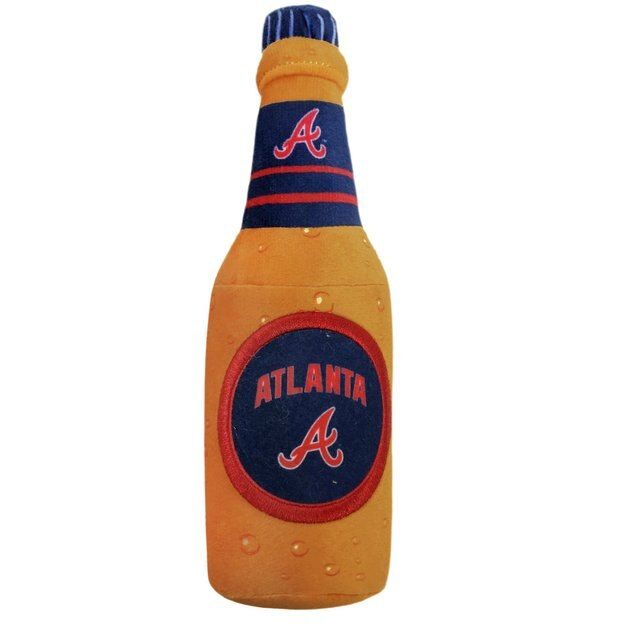 PETS FIRST MLB Bottle Dog Toy, Atlanta Braves - Chewy.com | Chewy.com