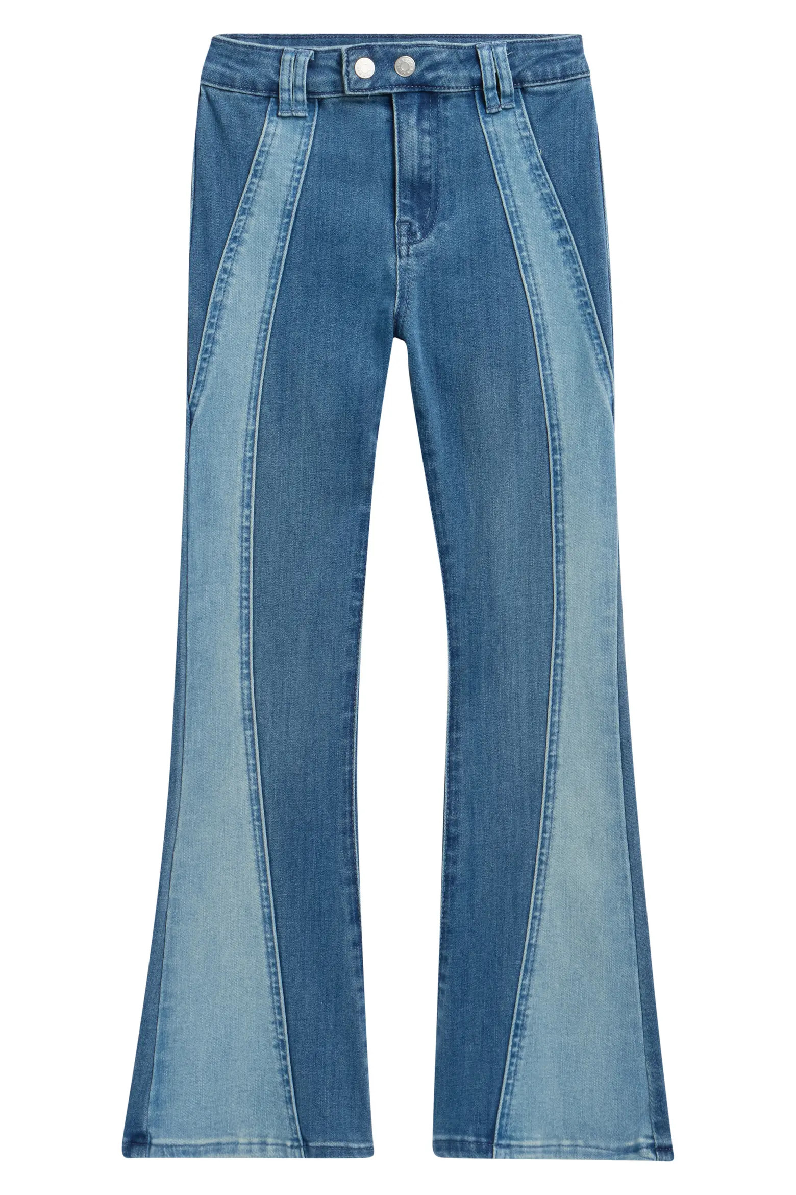 Kids' Two Tone Flare Jeans (Women) | Nordstrom | Nordstrom