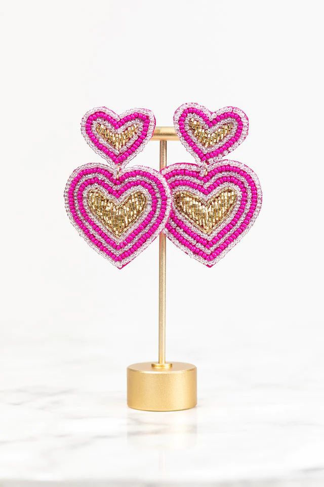 Sandie Heart Earrings | Avara