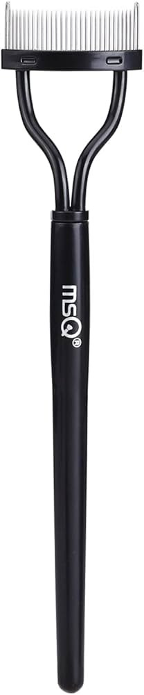 Eyelash Comb MSQ Eyelash Separator Mascara Applicator Eyelash Definer With Comb Cover Arc Designe... | Amazon (US)