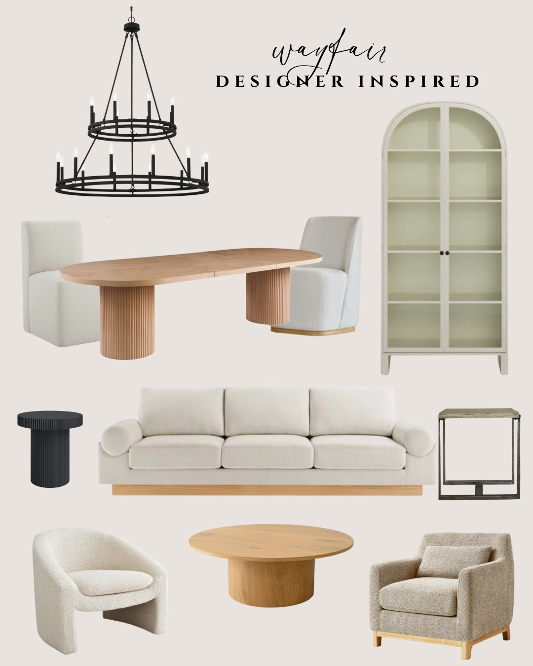 Wayfair. Look for less. Designer inspired. Modern. Neutral. Furniture. Home decor. Trending. Best sellers. Viral

#LTKStyleTip #LTKSeasonal #LTKHome