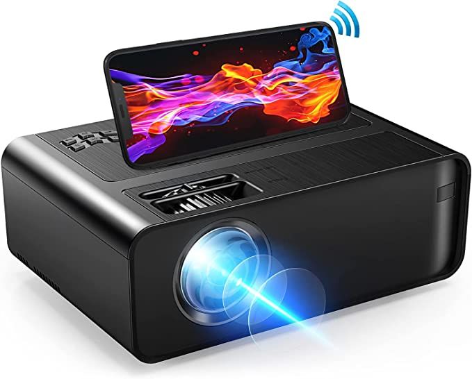 Mini Projector for iPhone, Xinteprid WiFi Movie Projector 2022 Upgrade 9000L with Synchronize Sma... | Amazon (US)
