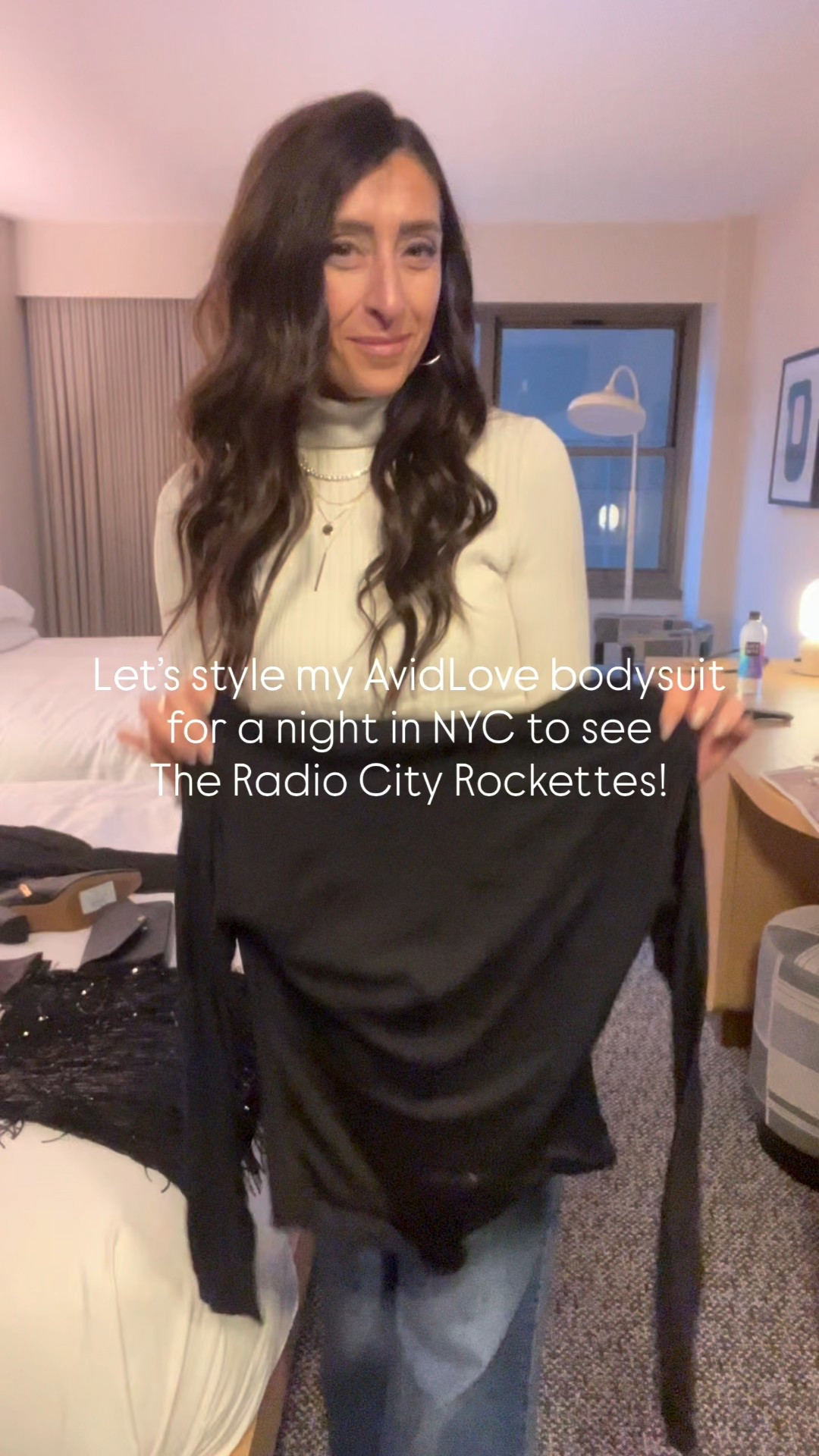 What I’m wearing for a night out in NYC with my daughter to see The Radio City Rockettes!

My bodysuit is from  @Avidlove.official and can be worn 3 ways. Quality is 10/10!  Super stretchy, silky smooth and currently on sale ($19.99-$22.99).

Here’s how to shop: Search for Avidlove on Amazon to find this bodysuit featured, visit my Amazon Store or 
search for Avidlove on Google and use my discount code on their official website to get 20% off sitewide. My discount code: Con20

#Avidlove #lingerie #NewsparkNewyou #AvidloveChristmas #AvidloveNewYear #datenight


#LTKHoliday #LTKOver40