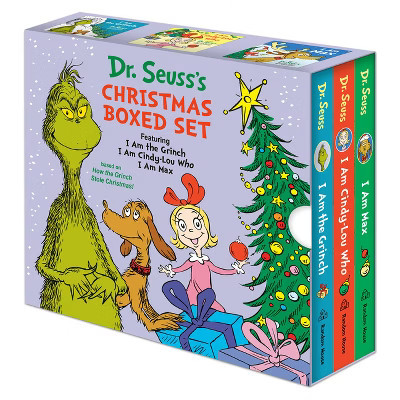 Dr. Seuss's Christmas 3-Book Boxed Set: I Am the Grinch, I Am Cindy-Lou Who; I Am Max - (Dr. Seuss's I Am Board Books) by  Dr Seuss | Target