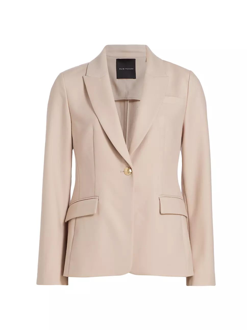 Wool One-Button Blazer | Saks Fifth Avenue