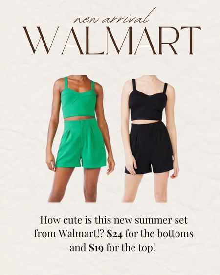 New summer set from Walmart! 

#LTKstyletip #LTKsalealert #LTKunder50