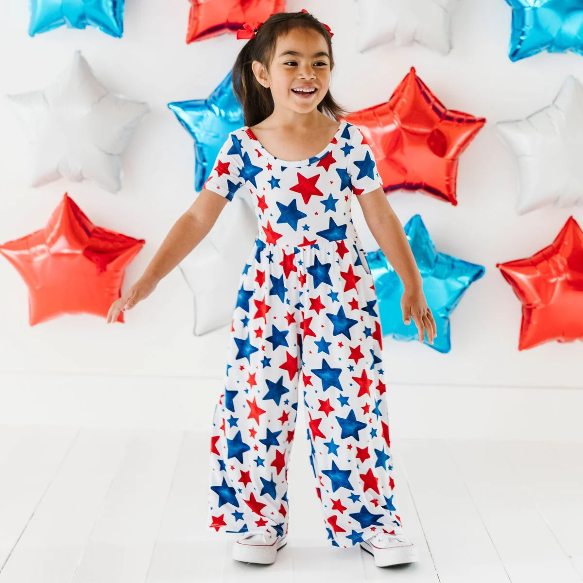 Chill The Fourth Out Wide Leg Jumpsuit | Bums & Roses