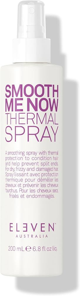 ELEVEN AUSTRALIA Smooth Me Now Thermal Spray for Women & Men - Heat Protectant Spray for Hair, An... | Amazon (US)