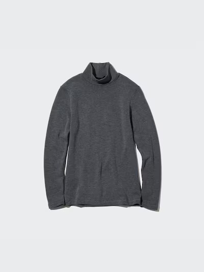 T-Shirt HEATTECH Ultra Chaud (Col Haut, Manches Longues) | Uniqlo FR