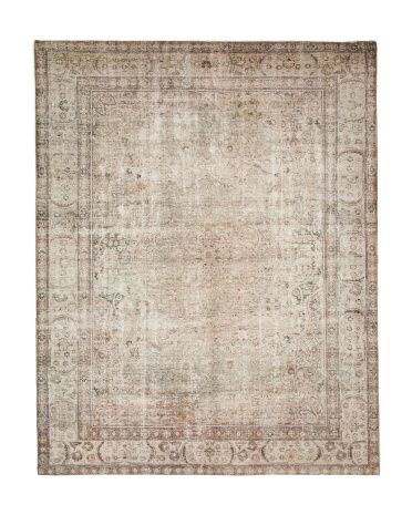 Antique Flat Weave Area Rug | TJ Maxx