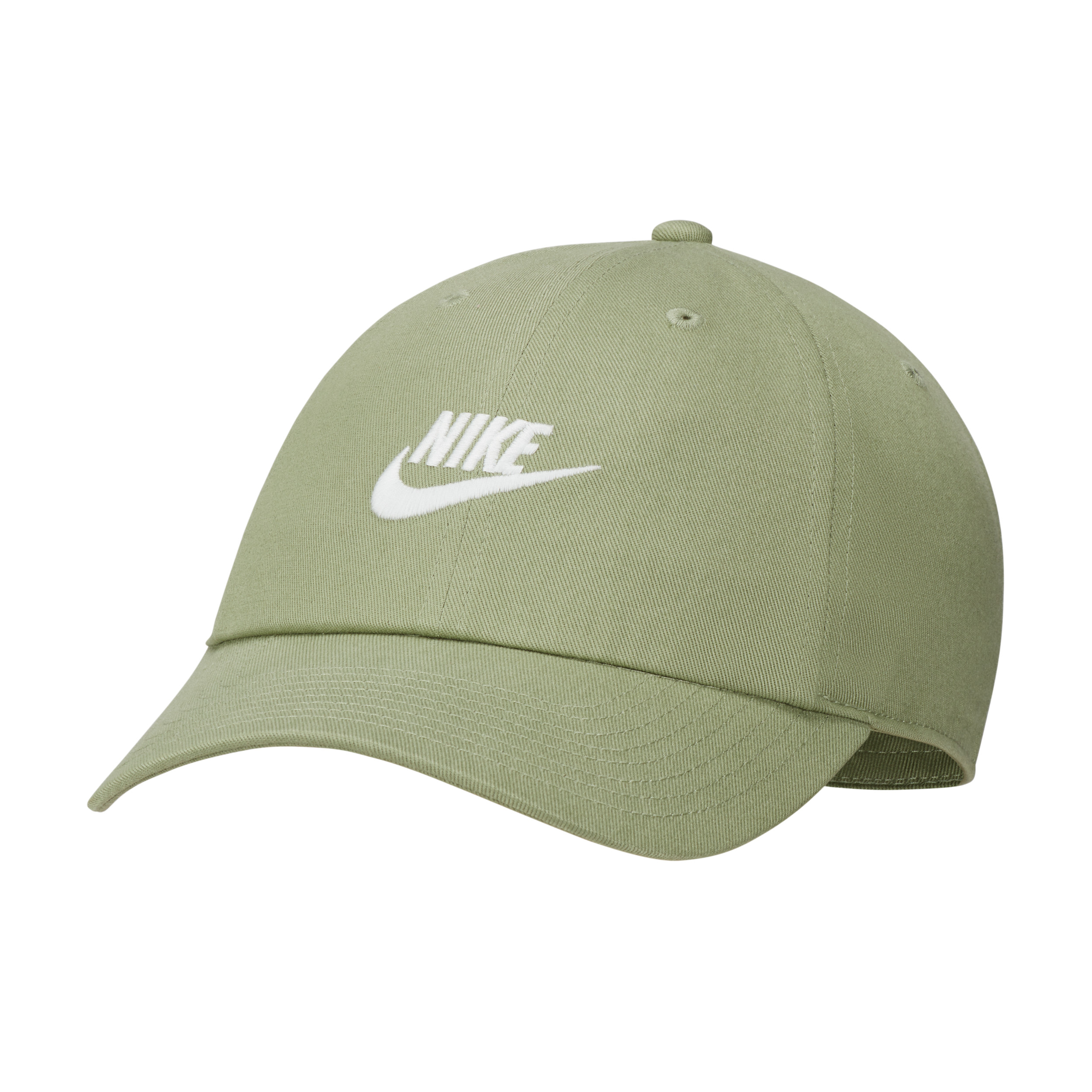 Unisex Nike Sportswear Heritage86 Futura Washed Hat in Green, Size: One Size | 913011-386 | Nike (US)