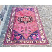 Persian Rug - 7.2 X 3.7 Feet Turkish Rug, Woven Turkish Area Vintage Hallway Kitchen Wool | Etsy (US)