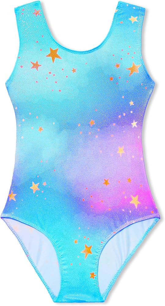 Domusgo Toddler Leotard Gymnastics Long Sleeve, Sparkly Tumbling Dance Leotards for Baby Girls Ki... | Amazon (US)
