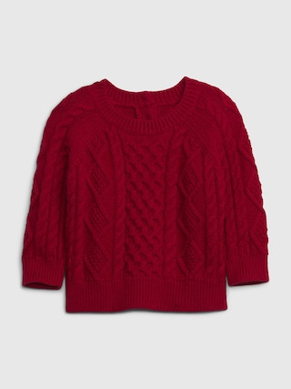 Baby Cable-Knit Sweater | Gap (US)