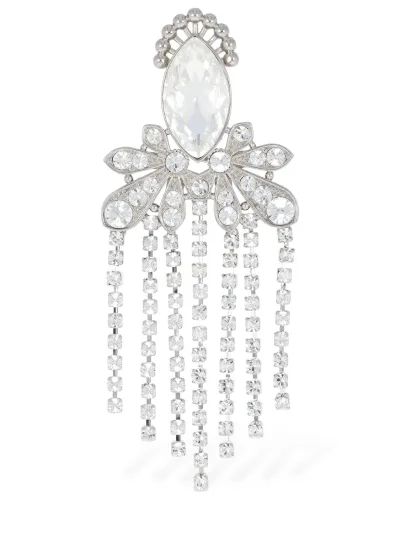 Crystal motif brooch | Luisaviaroma