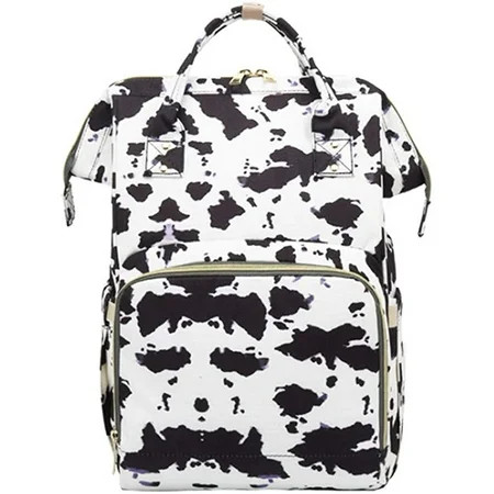 Large-capacity cow backpack for outing waterproof backpack for baby care storage bag | Walmart (US)