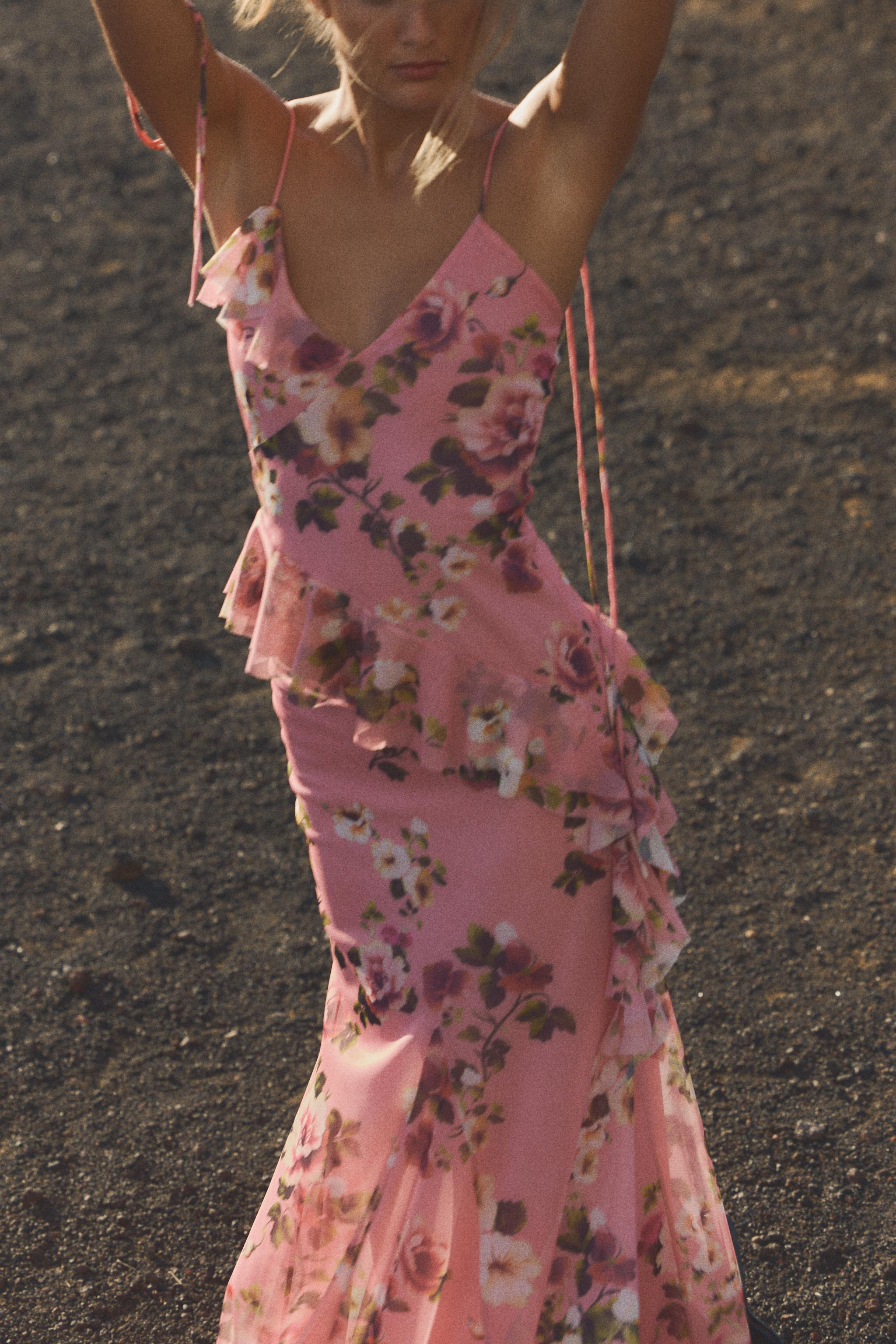 PRINTED TULLE CAMISOLE | Zara US