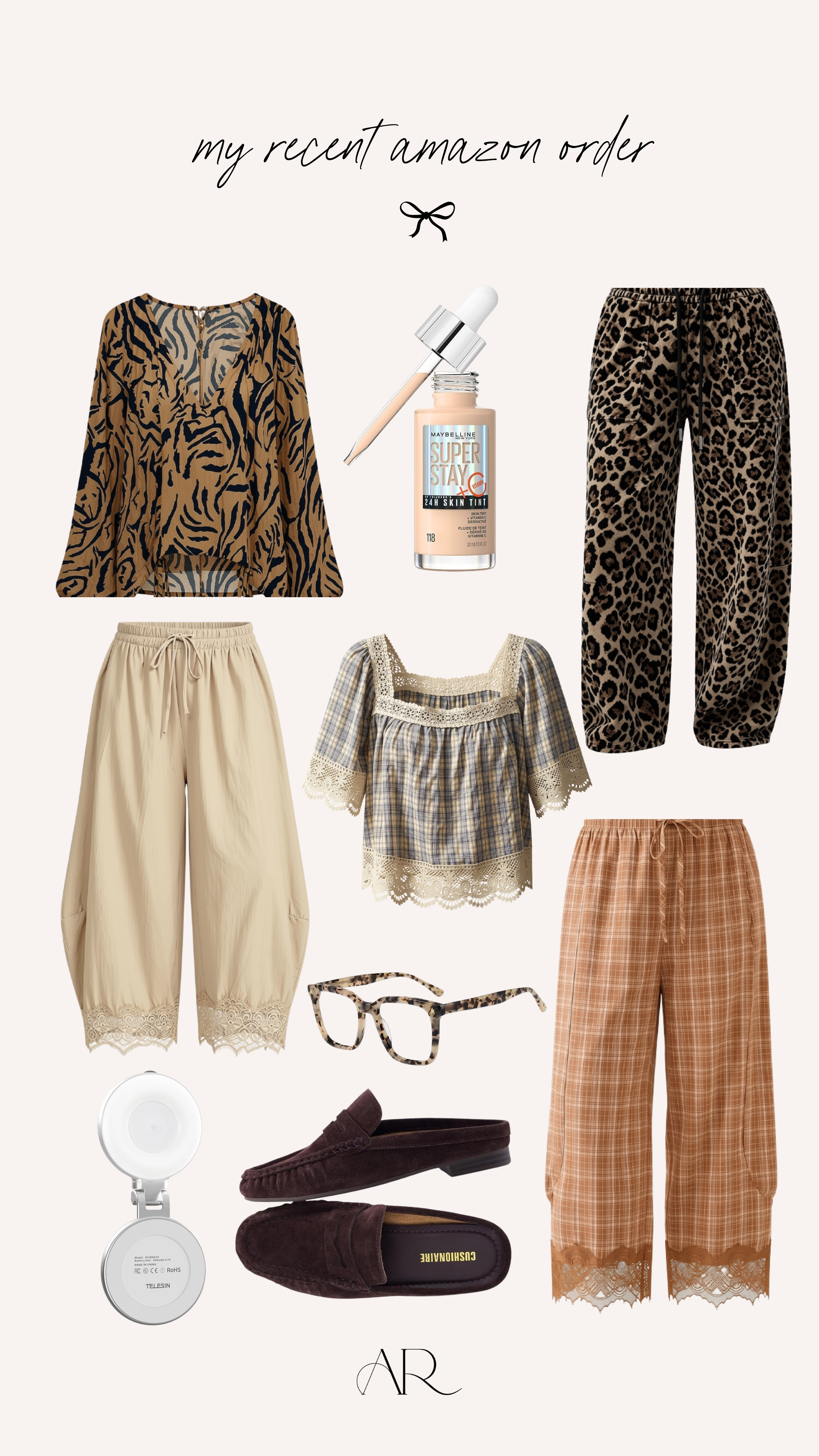 my recent amazon order! loving all the fun prints for fall!

anti-pooch outfits, makeup, fall outfits 

 #LTKgrwm #LTKootd #LTKMidsize