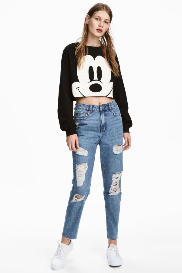 H&M Slim Mom Jeans Trashed $34.99 | H&M (US)