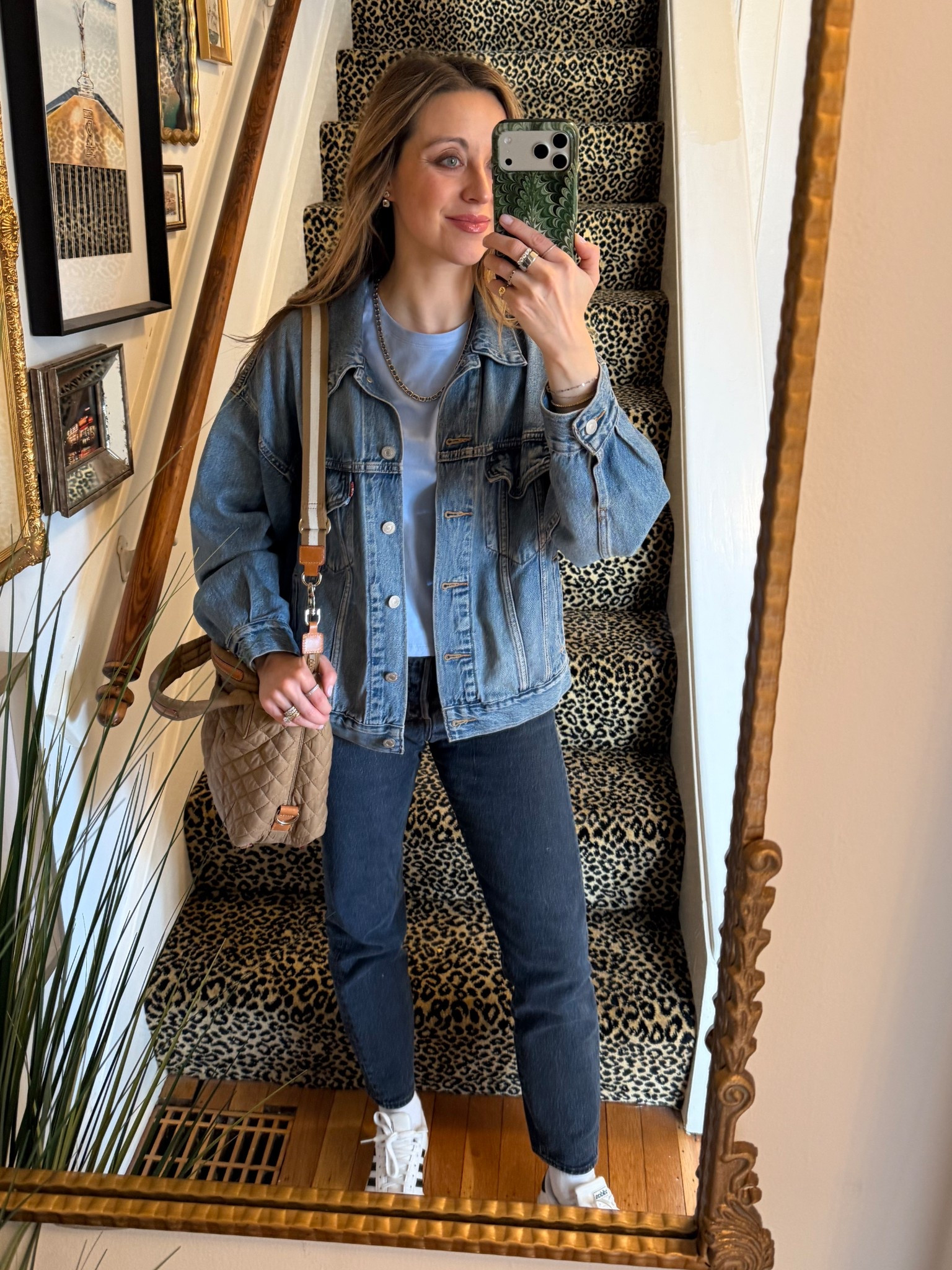 The best Jean jacket I’ve ever owned. It just gets better and better with every wash and wear. It’s oversized; I’m wearing the small in the medium wash (soft as butter) 

#LTKSeasonal #LTKmomlife