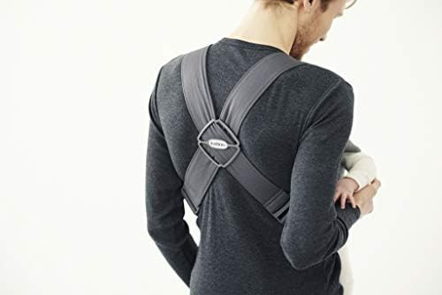 BABYBJÖRN Baby Carrier Mini, 3D Jersey, Dark Grey | Amazon (US)