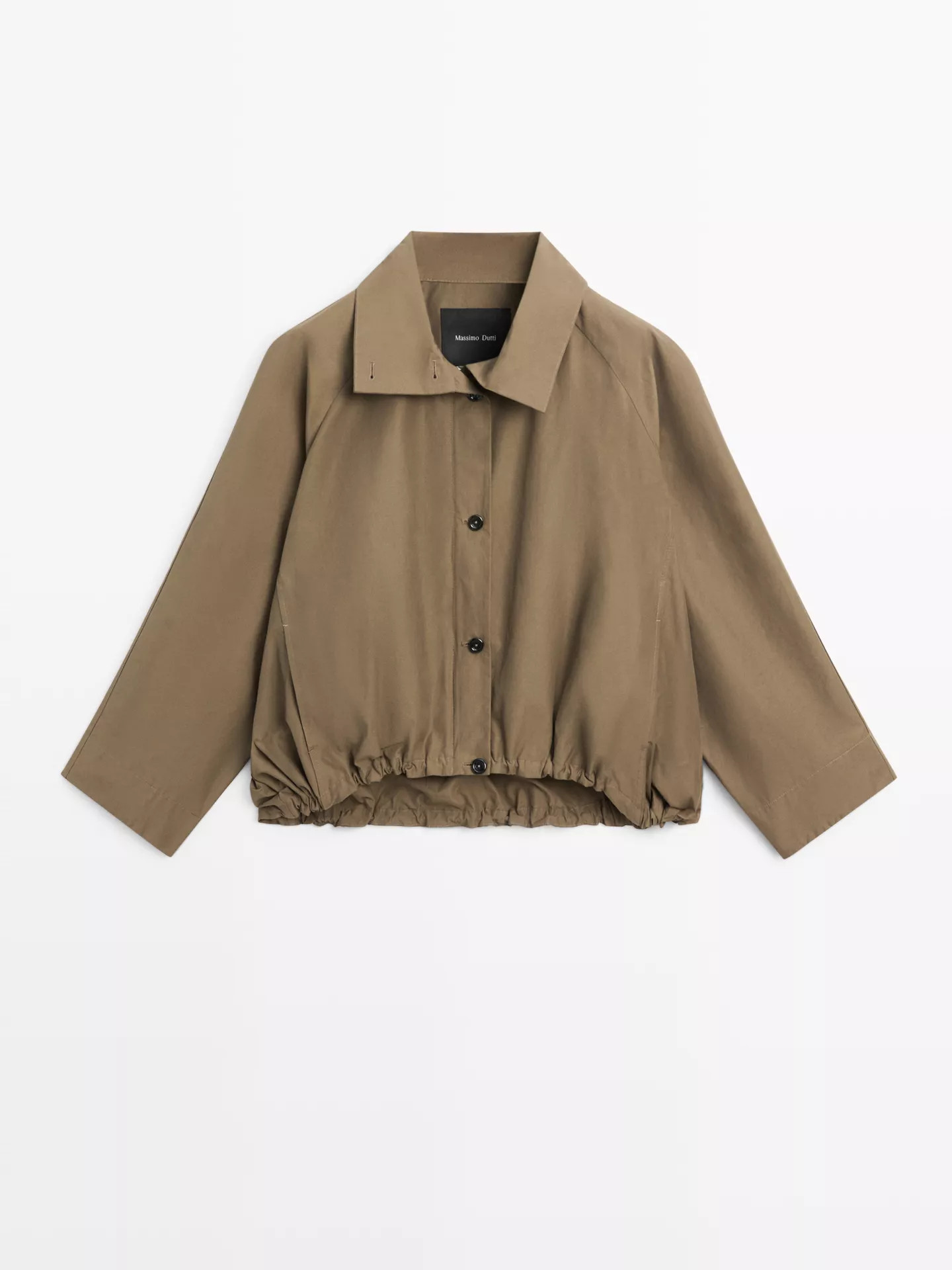 High neck bomber jacket | Massimo Dutti UK