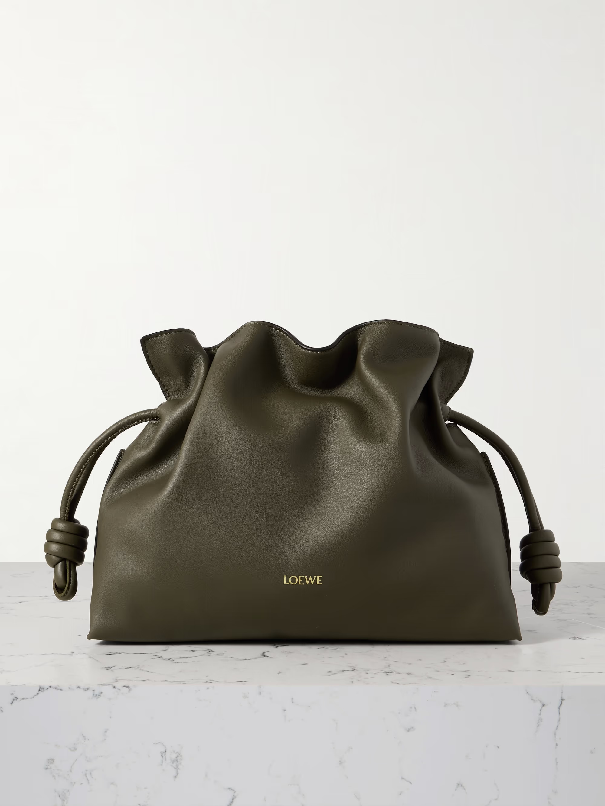 Flamenco leather clutch | NET-A-PORTER (US)