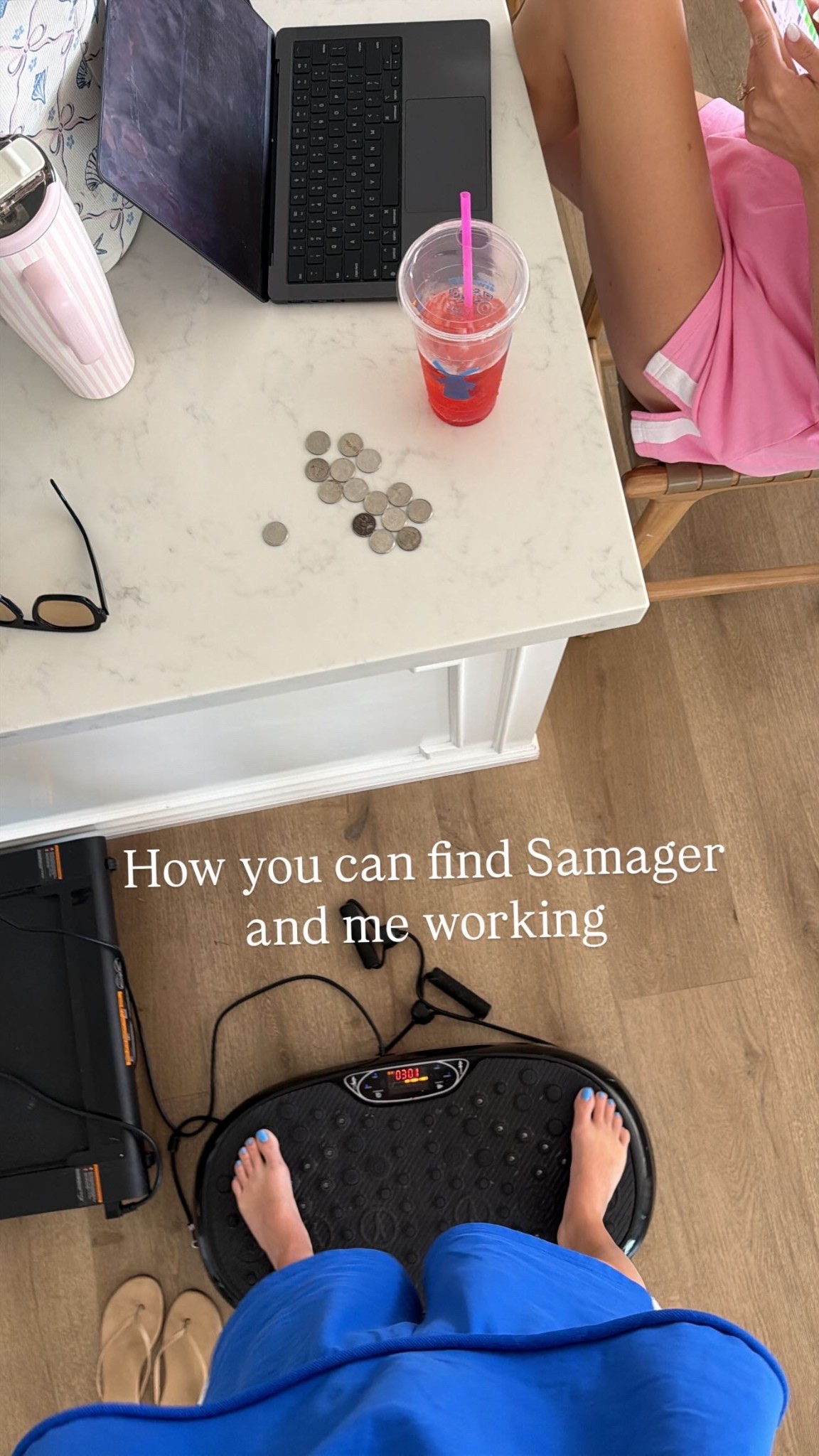 How you can find Samager 
and me working