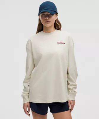 Heavyweight Cotton Crewneck Long-Sleeve Shirt | lululemon (AU)