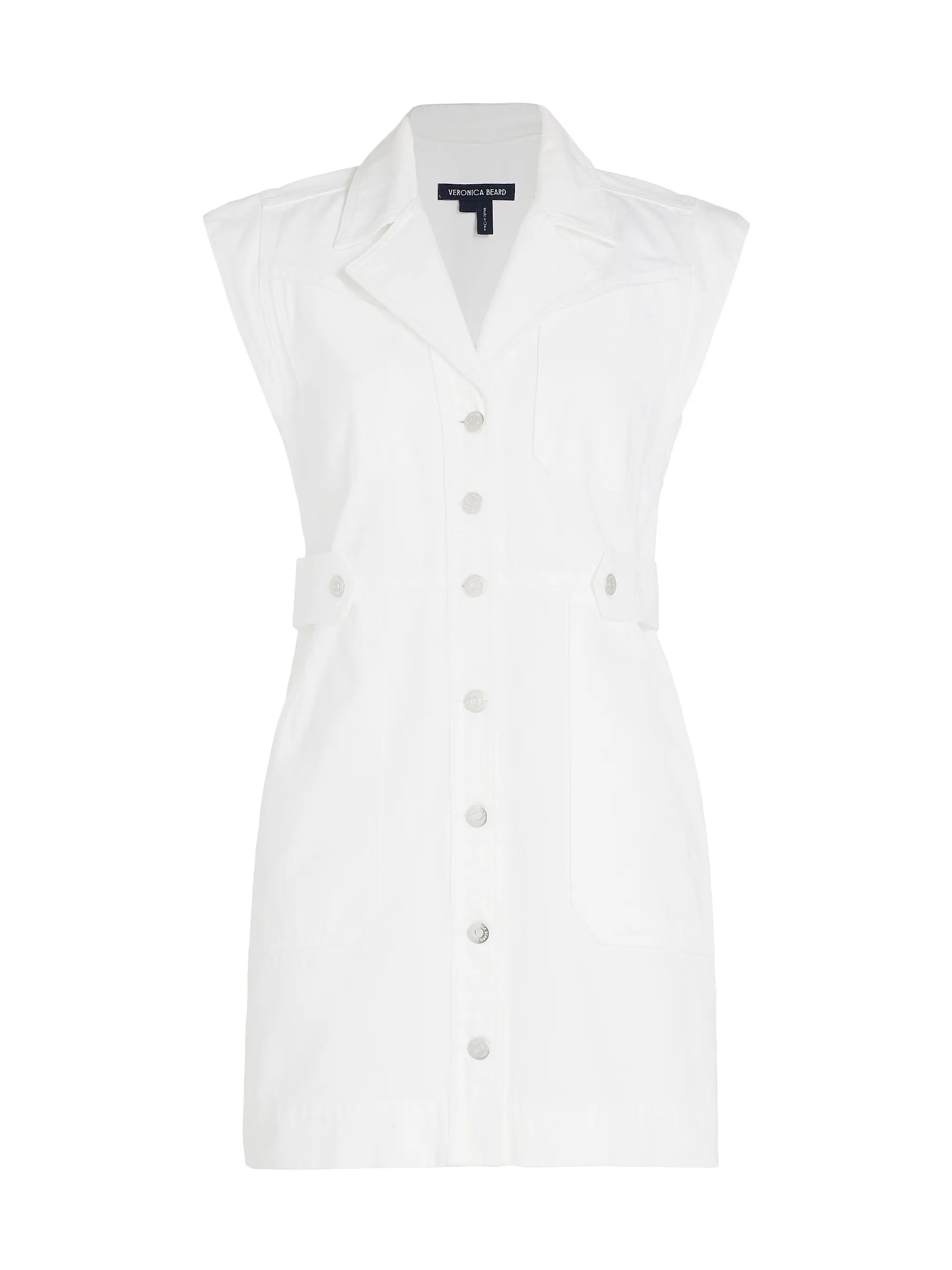 Jax Cotton Sleeveless Minidress | Saks Fifth Avenue