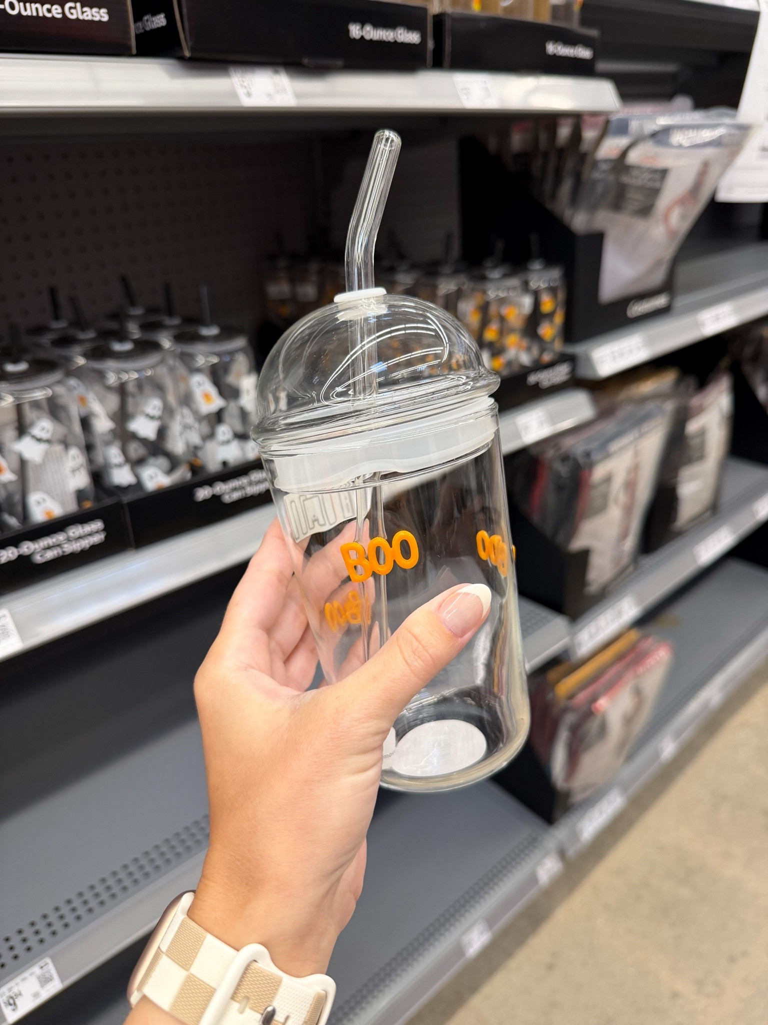 How cute is this to go cup for fall and Halloween season! Perfect for your iced pumpkin spiced latte on the go!

#LTKgrwm #LTKmomlife #LTKSeasonal