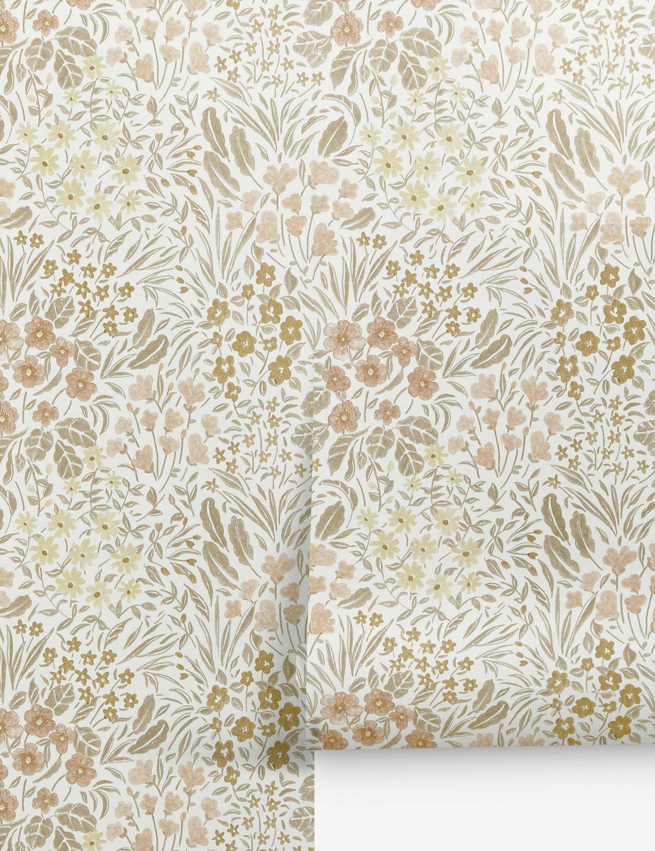 Floral Field Wallpaper by Rylee + Cru | Lulu and Georgia 