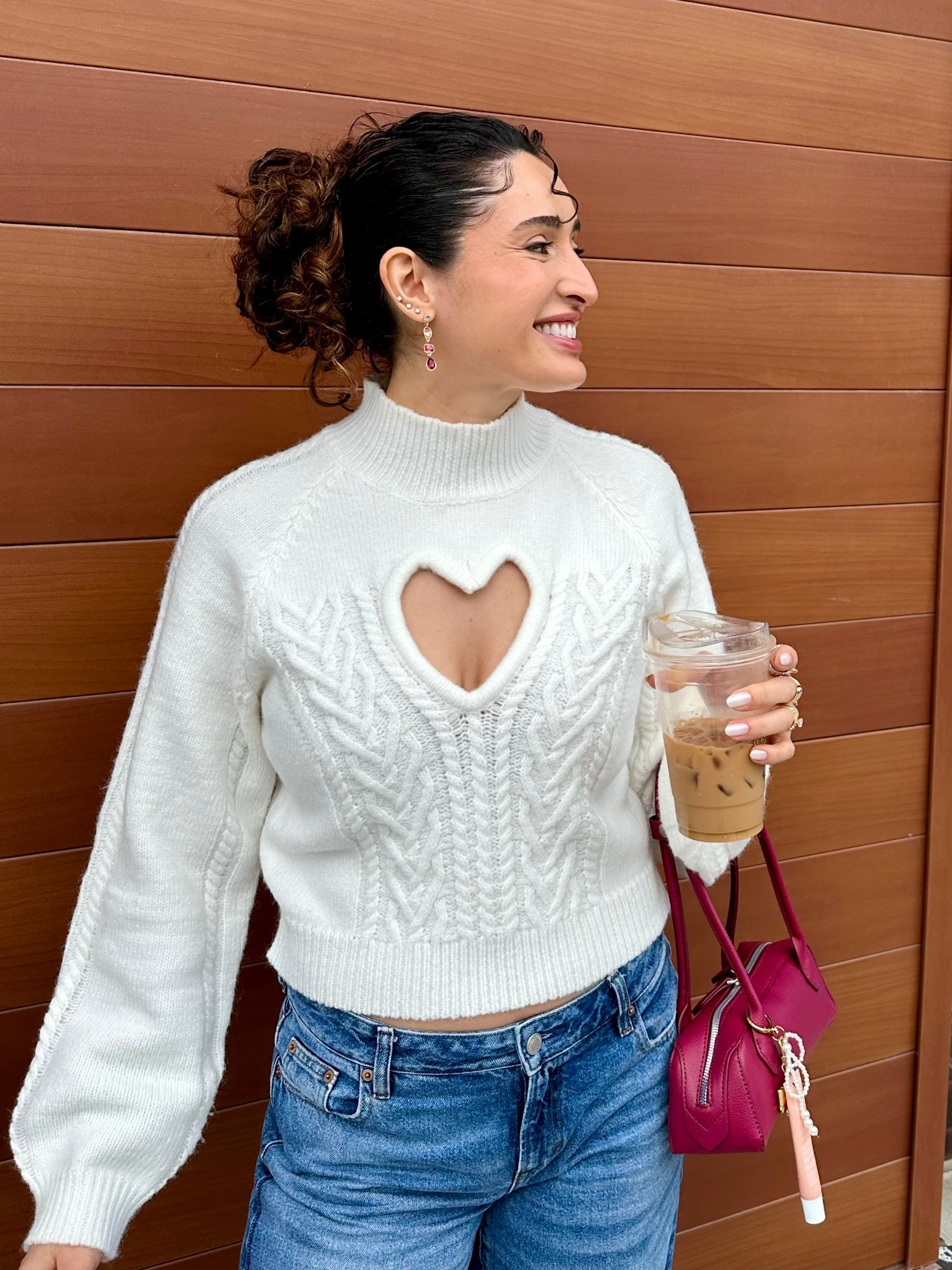 Coffee date OOTD🩷✨

#LTKootd