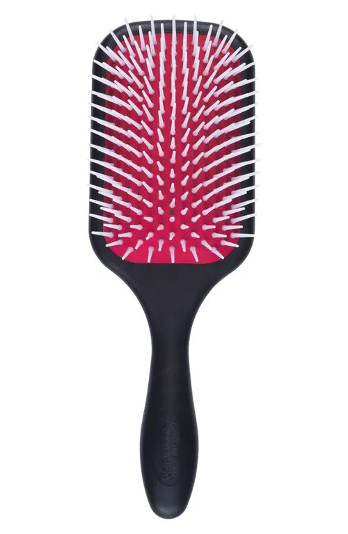 DENMAN D38 The Detangling & Styling Paddle in Black With Red Pad at Nordstrom | Nordstrom