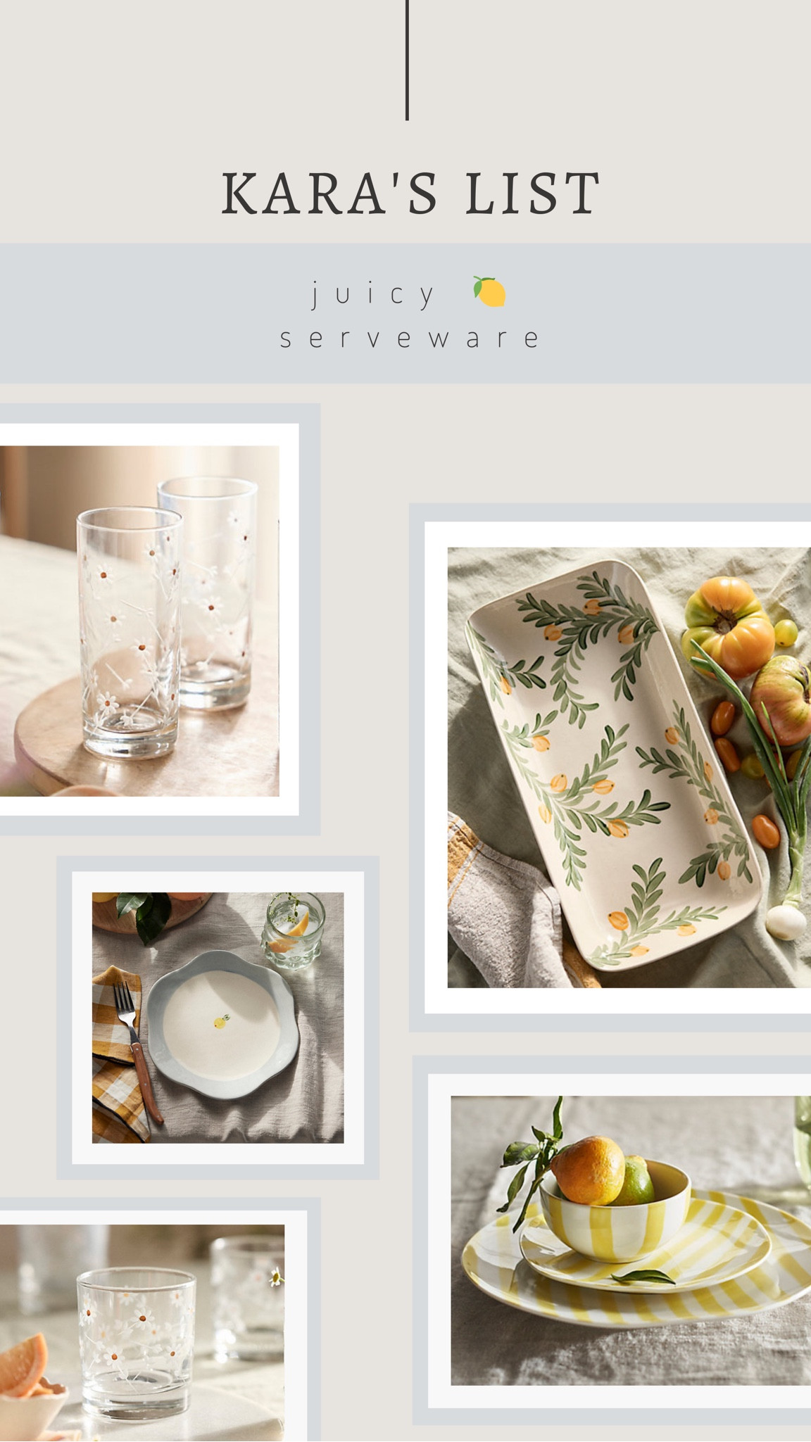  juicy new serveware // terrain 

#LTKSeasonal #LTKhome #LTKstyletip